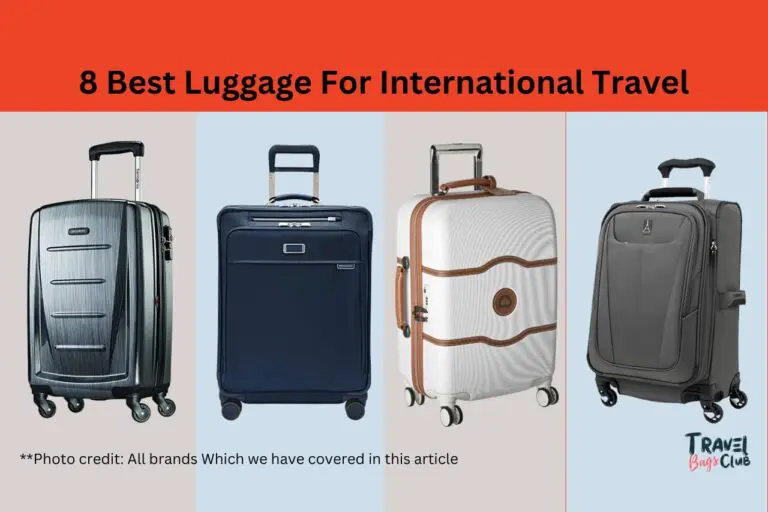 8 Best Luggage For International Travel in 2023