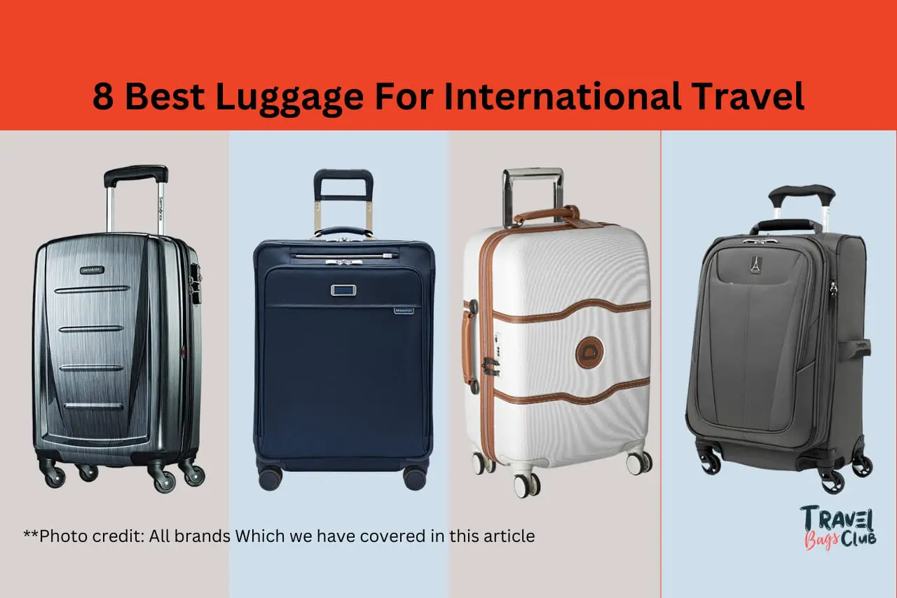 The best luggage for international travel