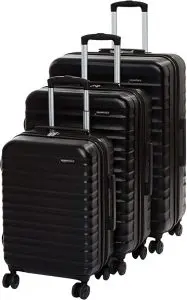 luggage for cruise travel Amazon Basics 3-Piece Set