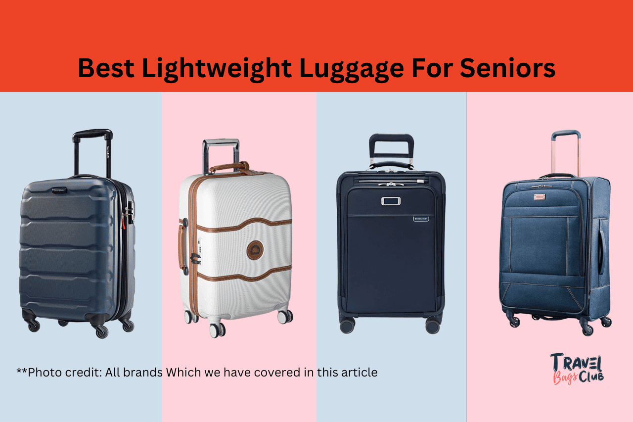 Best Lightweight Luggage For Seniors or Elderly