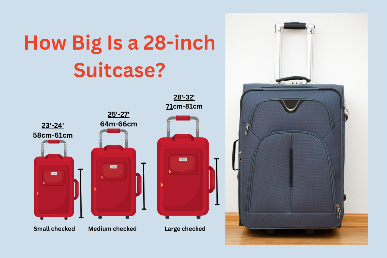 How Big Is a 28-inch Suitcase?