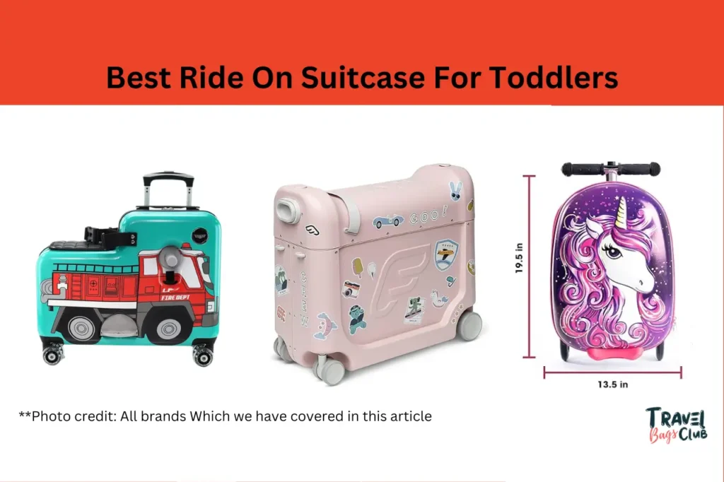 Best Ride on Suitcase For Toddlers